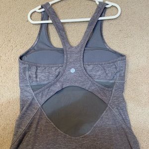 lululemon tank with mesh back